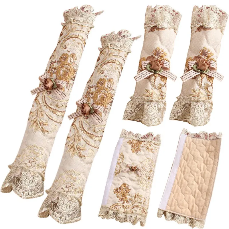 

2019 Hot Sale Refrigerator Door Knob Covers Kitchen Fridge Knob Covers Household Dust Covers Microwave Door Handle Accessories