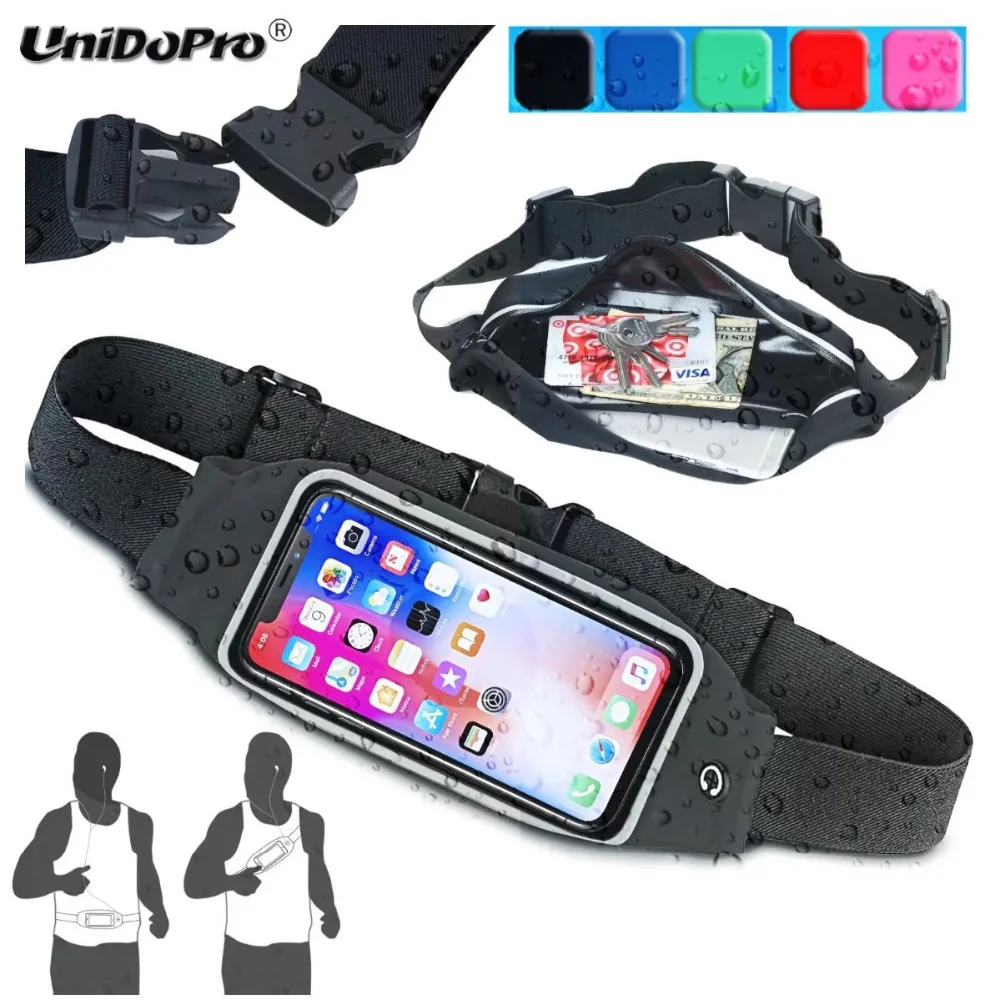 Waterproof Sport Running Fitness Pouch Case for iPhone 11 Pro Max X XR XS Max 8 7 6 6S Plus Phone Waist Bag Cover
