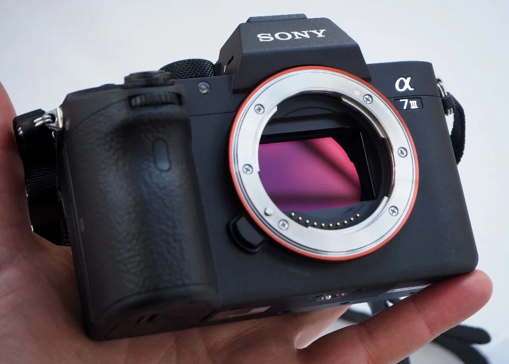 Sony Alpha A7 III ILCE7M3/B Mirrorless Digital Camera Body Only-in Mirrorless System Cameras