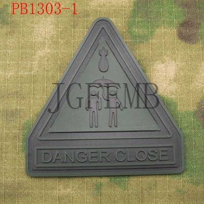 Медаль Honor MOH Danger Close 3D ПВХ патч - Цвет: PB1303 Green