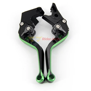 Alavanca de Freio de Motocicleta 147mm para Kawasaki Mista Ajustável Curta er 5 Er-5 2010-04 05 Cor Er5 14 Alavanca de freio de motocicleta, cor mista