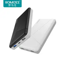 ROMOSS PIE20 PRO 20000 мАч Мобильный Внешний аккумулятор QC3.0 PD3.0 для iPhone8 внешний аккумулятор type-c двусторонний Быстрый зарядный внешний аккумулятор