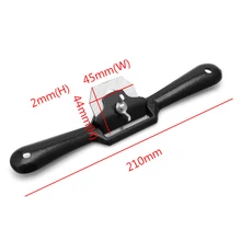 OOTDTY 45 мм лезвие спицы бритье плоский станок инструмент для 2 руки инструмент для обработки дерева работы SEP22_30