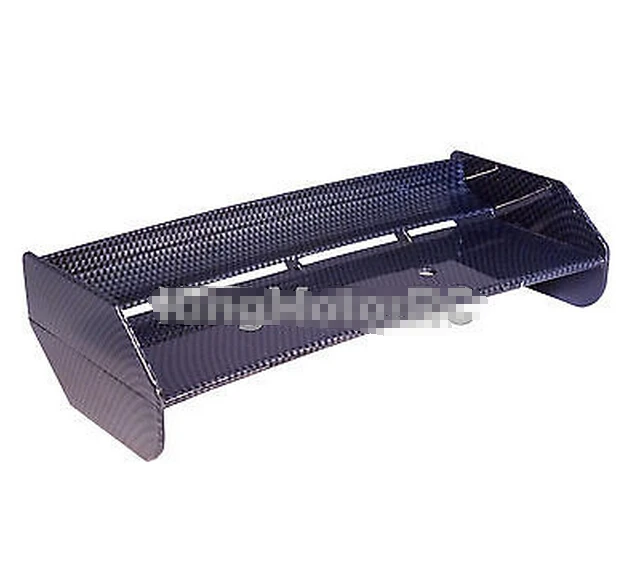Auto Ala Posteriore Aletta Spoiler Orlo Adesivo Carbonio Fibra 1.5M