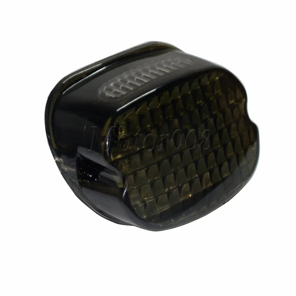 

Smoke Tail light For Harley Davidson Motorcycle Laydown LED Tail Lamp For Sportster 1200 Low XL1200L Road King Softail Dyna