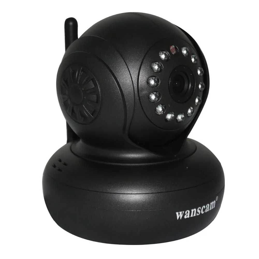 WANSCAN JW0004 Wireless WiFi WPA Network Webcam IP Internet Camera Dual Audio PanTilt Night Vision IR