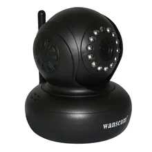 WANSCAN JW0004 Wireless WiFi WPA Network Webcam IP Internet Camera Dual Audio PanTilt Night Vision IR Home Security Surveillance