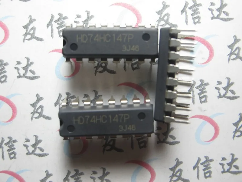 Новый и оригинальный HD74HC147P|Запасные части| |