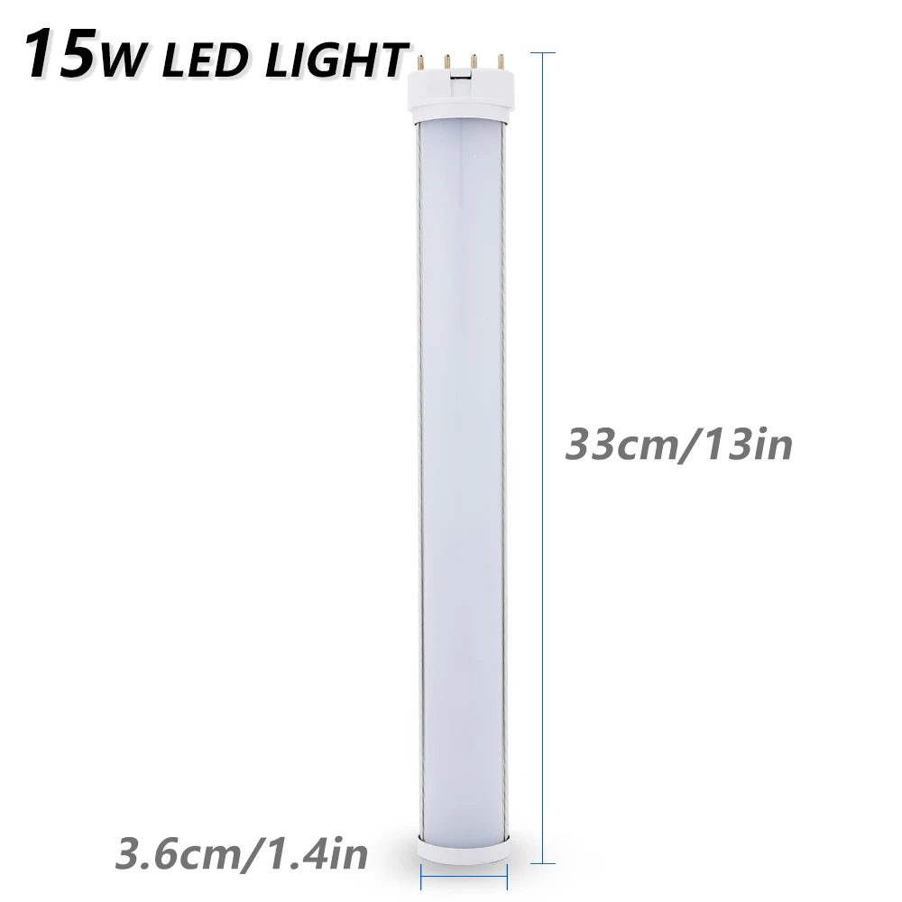 2G11 светодиодный ламповый светильник, 4pin Epistar SMD, 12 Вт, 15 Вт, 18 Вт, 25 Вт, AC85-265V, холодный белый, теплый белый, для дома, офиса, комнатной комнаты, Grrage