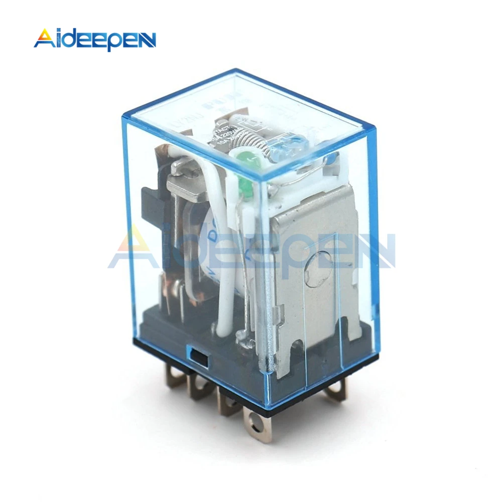 DC 12V LY2NJ HH62P HHC68A 2Z Электронный Микро электромагнитный релейный светодиодный