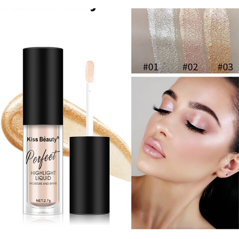 

Face Highlighter Cream Liquid Illuminator Makeup Shimmer Glow