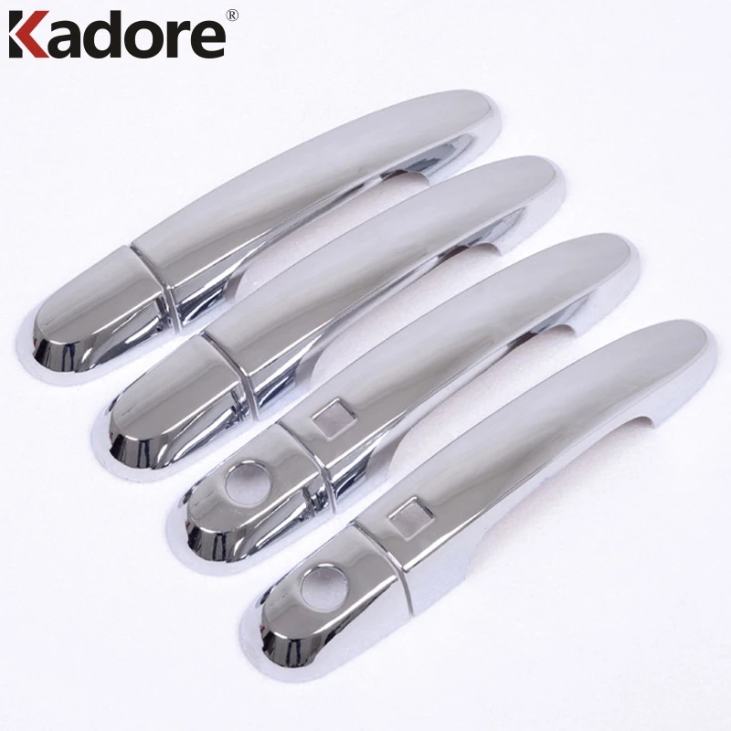 

For Kia Sorento 2010 2011 2012 2013 2014 ABS Chrome Side Door Handle Cover Trim Car Sticker Styling Exterior Accessories