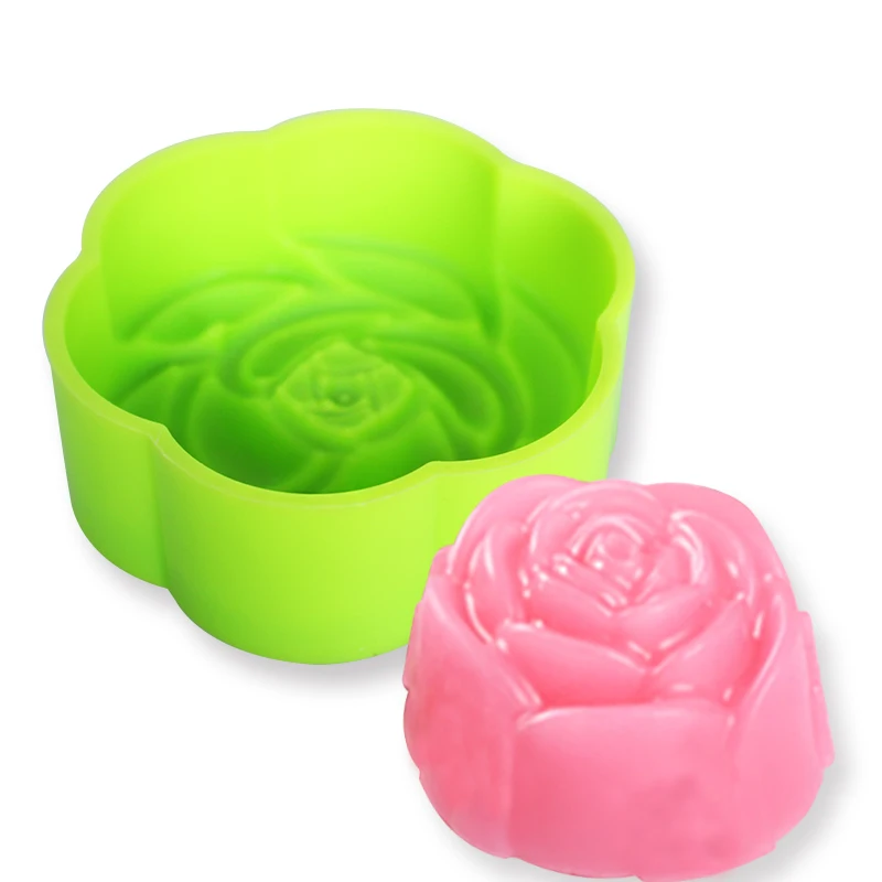 

silicone rose cake mold silicone form for baking decoration for cake silicone cupcake mold for soap for Jelly