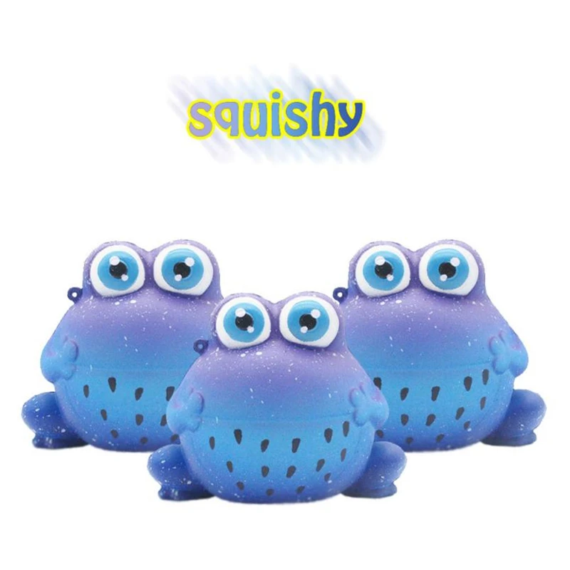 

Cute Frog Scented Soft Stretchy Healing Stress Toys For Kid Model Simulation Kid Toy Collectible Model Toys Decompression toys