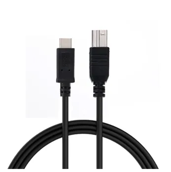 

USB 3.1 Typc-C Connector to USB Standard B Male to Male Data Extension Cable for Mac book & Laptop/Printer/Scanner 1M