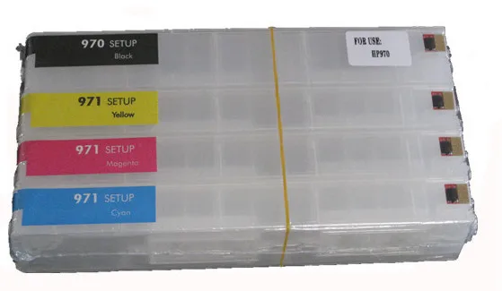 

80%DHL free shipping 1 set 970 refillable ink cartridge for 970 ink cartridge for x451with ARC chip