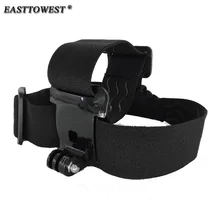 For Gopro Accessories Head Strap Adjustable Elastic Belt Mount For GoPro HD Hero 4 3 Xiaomi Yi SJCAM SJ4000 SJ5000 Action Camera