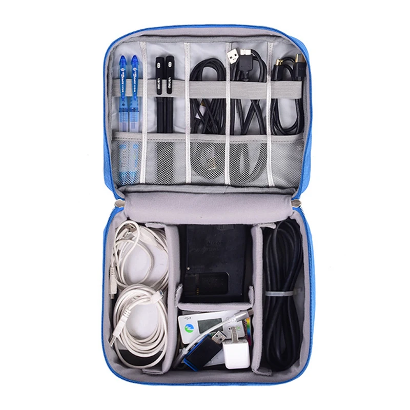 

IUX Travel digital Bags Data Cable U Disk Power Bank Electronic Accessories Digital Gadget Devices Divider Organizer Containers