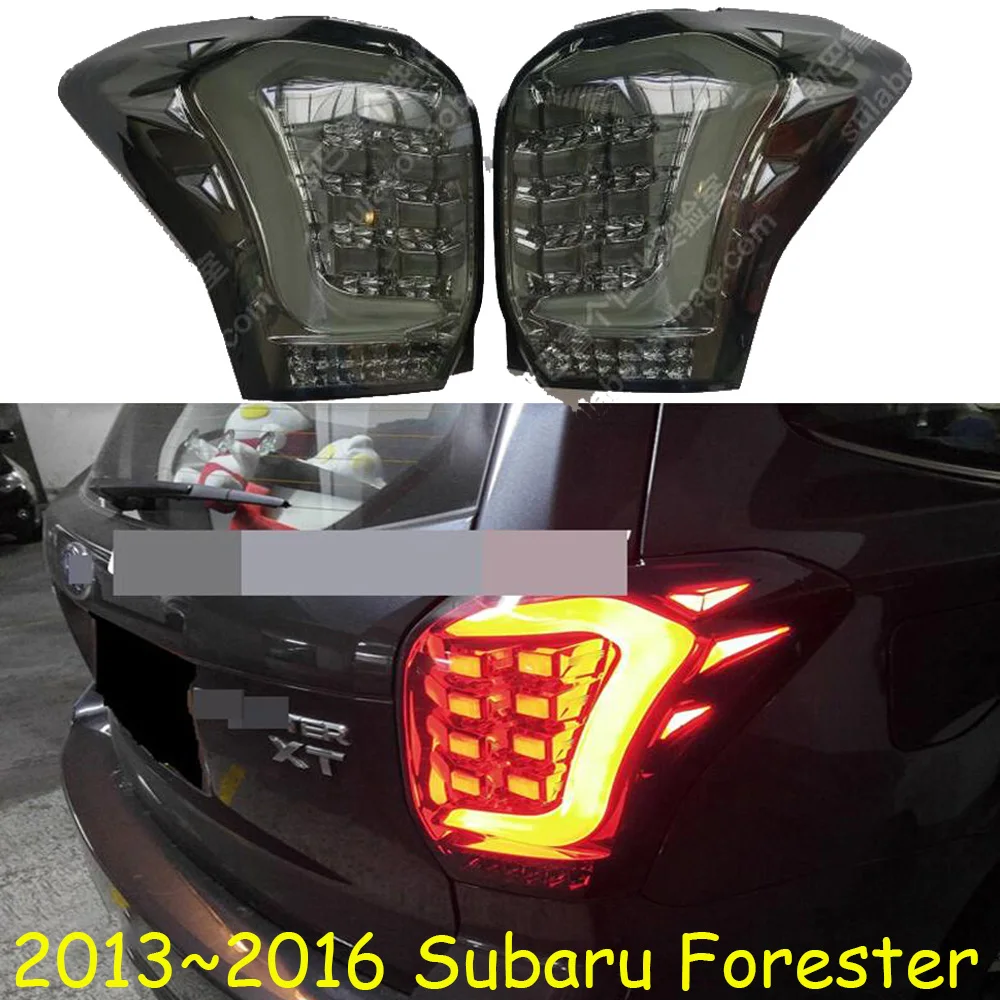 1 компл. Автомобильный Стайлинг для Subaru Forester задний светильник s светодиодный 2013~ автомобильные аксессуары Forester лампа задний светильник DRL+ тормоз+ Парк+ сигнал