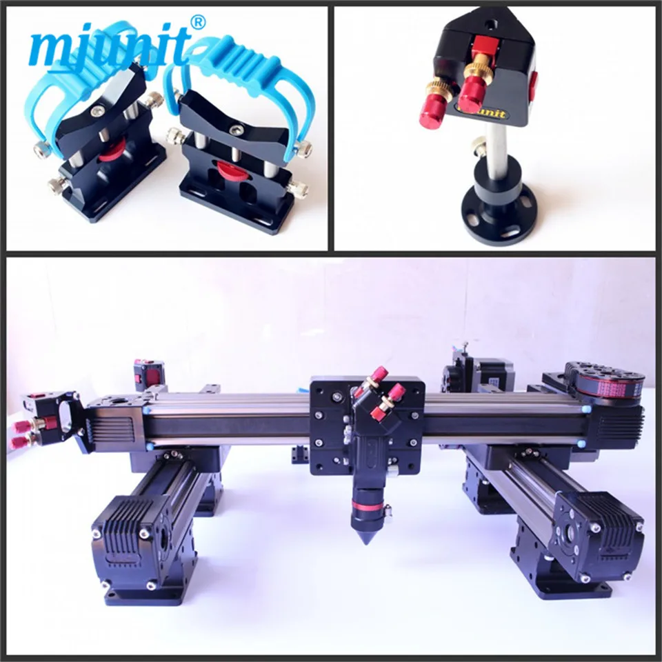 a complete co2 laser engraving machine mechanical system parts with