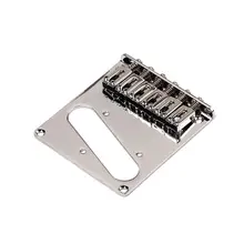 Puente de guitarra cromado, puente de montura de guitarra eléctrico moderno Gotoh para Telecaster para piezas de repuesto de guitarra