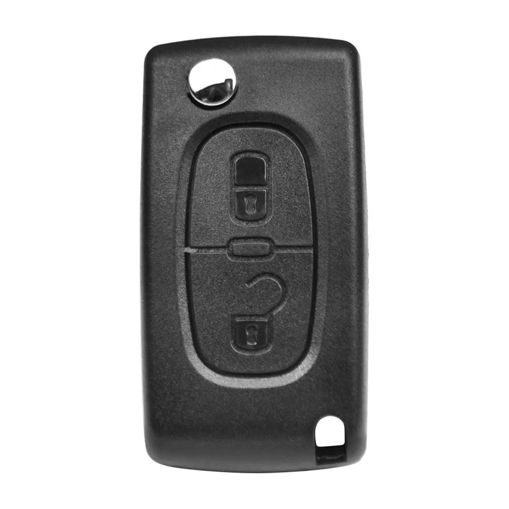 For Peugeot 308 207 307 3008 5008 807 For Citroen C2 C3 C4 C5 C6 C8 Car Key Remote Flip Key Shell Case 2 Buttons CE0523 CE0536