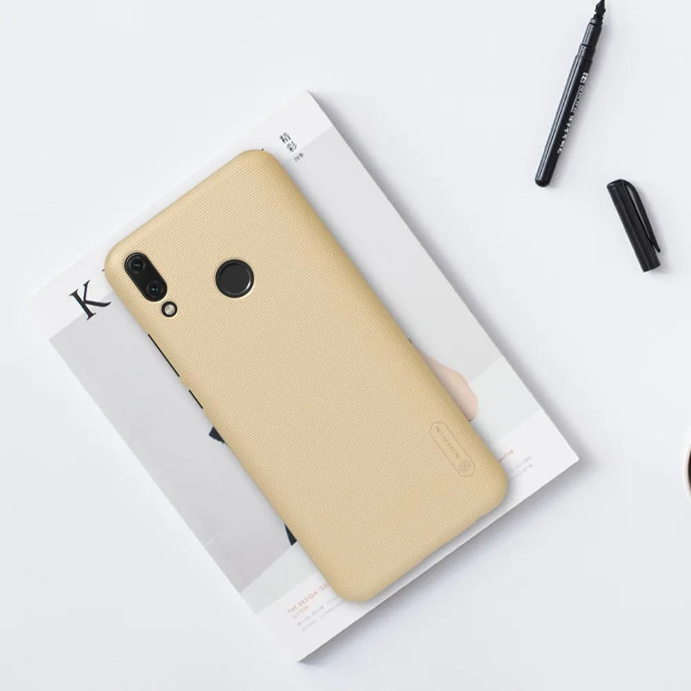 Huawei Y9, чехол, NILLKIN, матовый щит, твердая задняя крышка, чехол для телефона s, для huawei Y9, противоударный матовый чехол