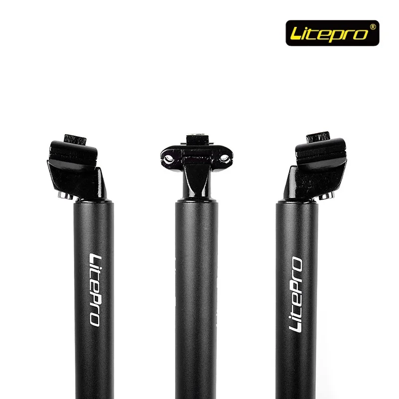 

Seat Post Litepro Pump Seat Post 33.9mm*580mm Folding Bike Seat Tube Bicycle DIY Refiting seat tube Without Bicycle Pump