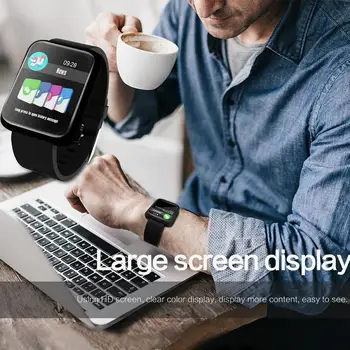 

Sport 3 WristWatch Bluetooth Smart Watch Sport Pedometer Fitness Bracelet ip68 Waterproof Blood Pressure Measurement Wristband