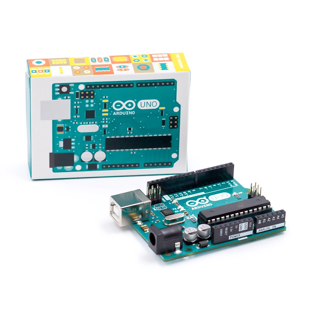 Official Arduino UNO R3 ATMega328P With Box Made In Italy 10pcs Lot