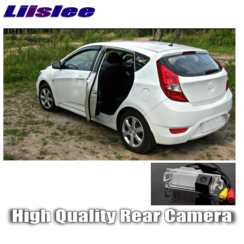LiisLee Автомобильная камера для Hyundai Solaris Fluidic Verna Grand Avega Hatchback Ultra HD заднего вида|camera