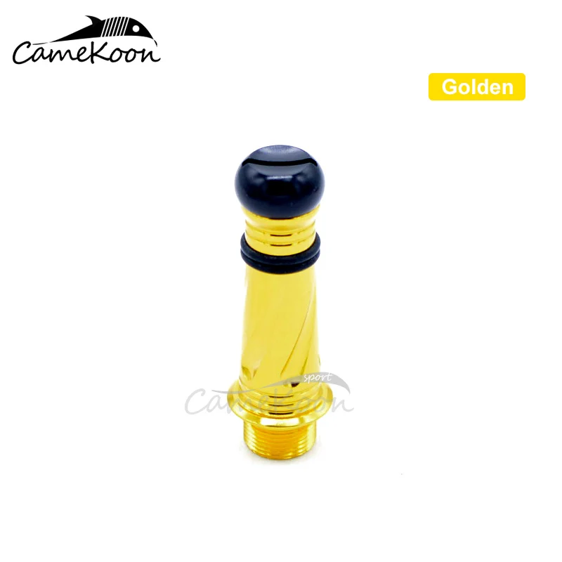 Golden CAMEKOON аксессуары для катушек алюминиевая катушка подставка для Shimano Daiwa спиннинговая катушка Хранитель катушки баланс - Цвет: Golden