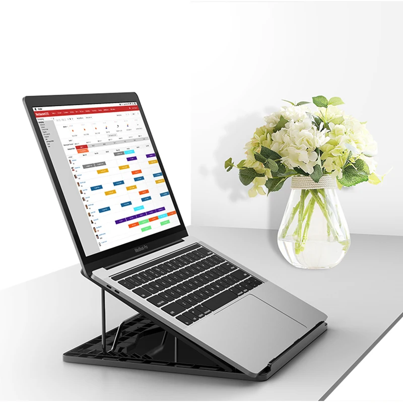 Складная портативная подставка для ноутбука Macbook Lenovo Asus с регулируемым углом