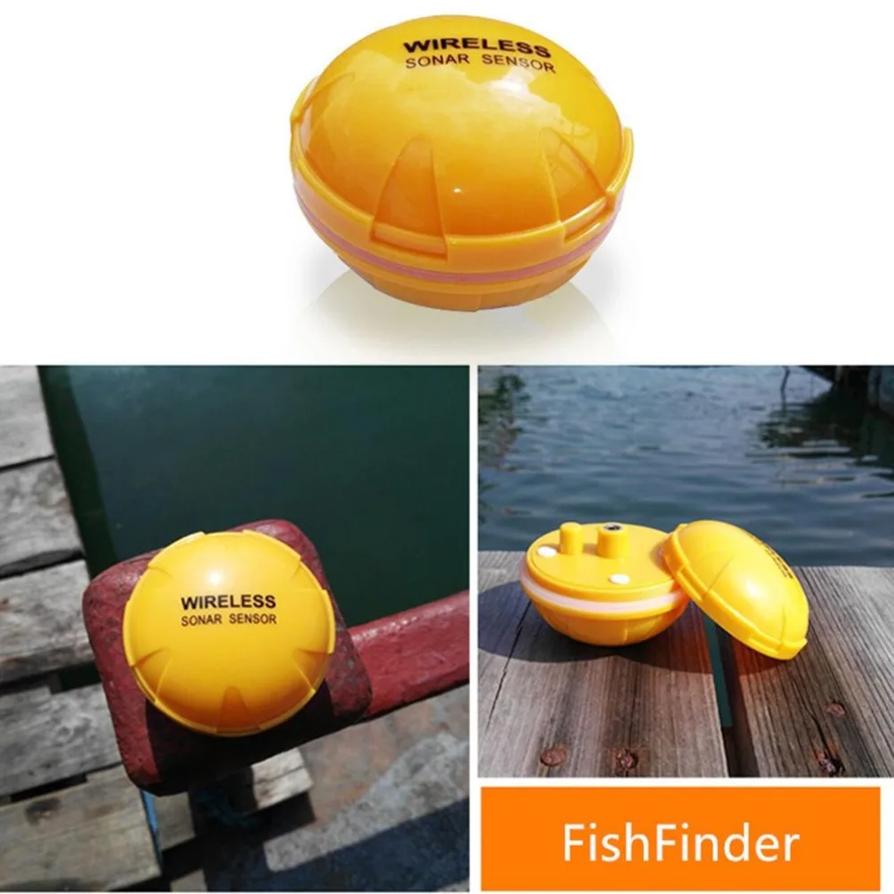 

TL95 Mobile Phone APP Fish Finder Portable Sonar Fish Finder Bluetooth Wireless Depth Sea Lake Fish Detect Fish Finder