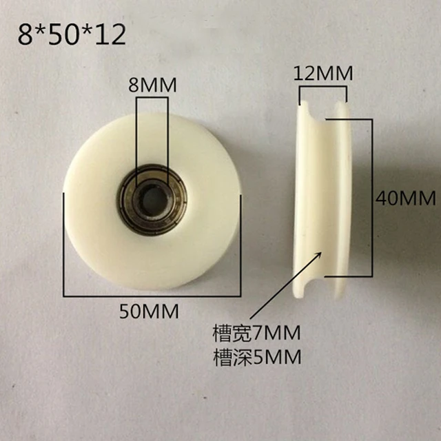 sliding furniture or window rollers wheels pulleys runners bearing