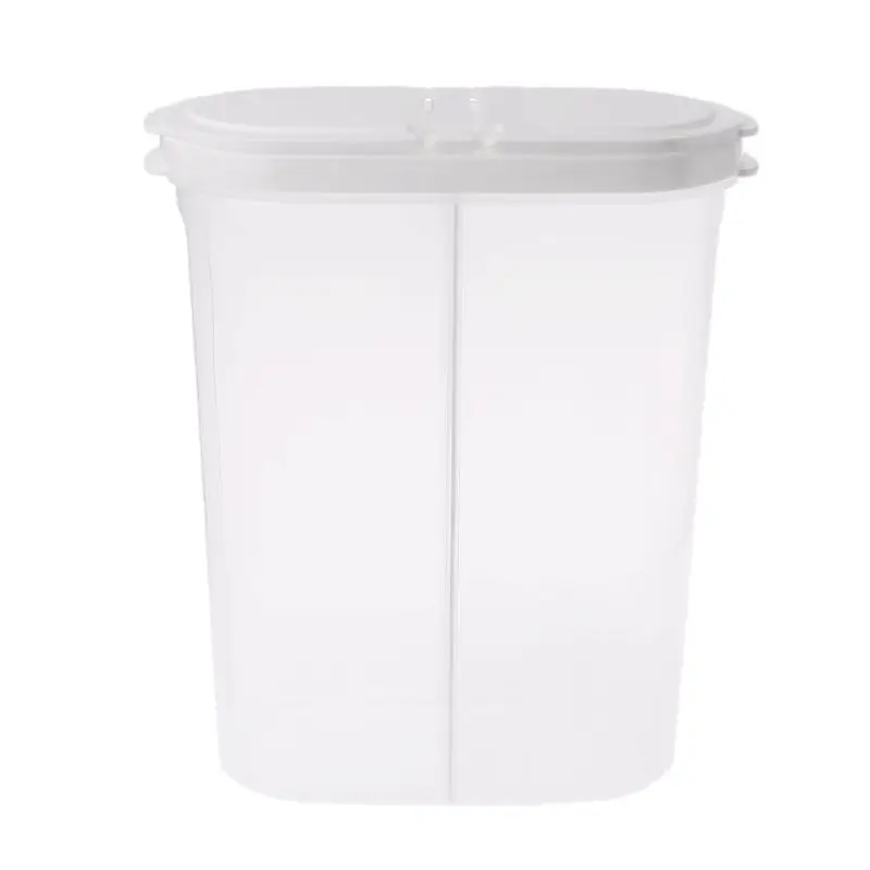 2.6L Plastic Kitchen Food Cereal Grain Bean Rice Snack Storage Container Box Case Dispenser