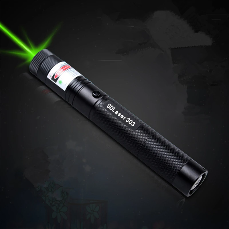 Outdoor Green Laser Portable 303 10000mw Laser Pointer Pen Powerful