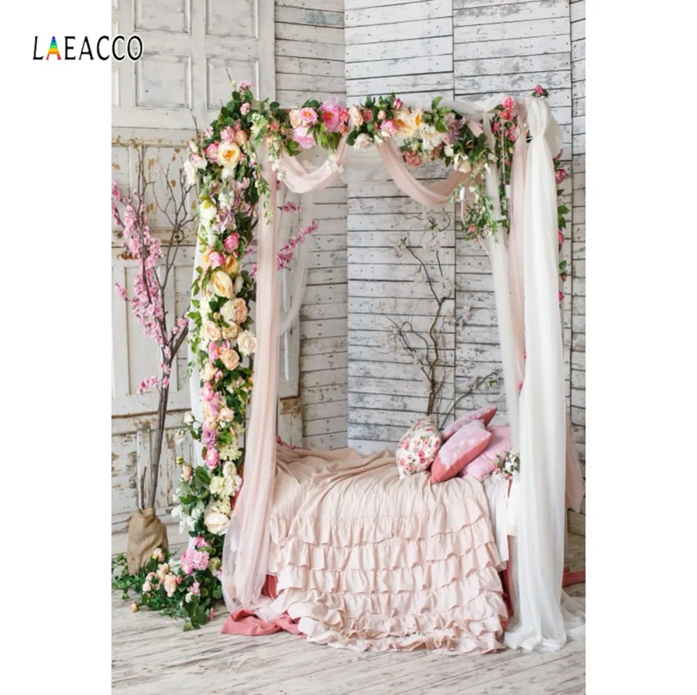 Photo Backgrounds Old Gray White Wooden Wall Wedding Flower