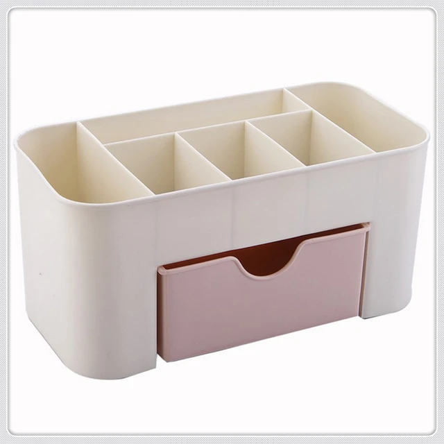 Msjo Makeup Organizer Box Jewelry Necklace Nail Polish Earring Plastic Makeup Box Home Desktop Organizer For Cosmetics -