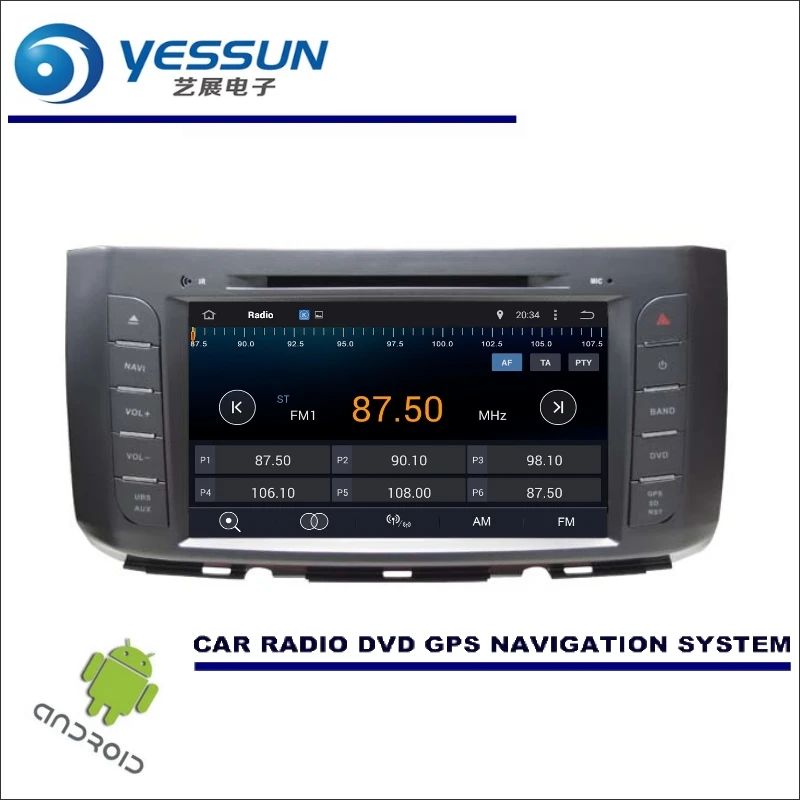 Top YESSUN Car Multimedia Navigation For Perodua Alza 2009~2016 CD DVD GPS Player Navi Radio Audio Video Stereo Wince / Android 1