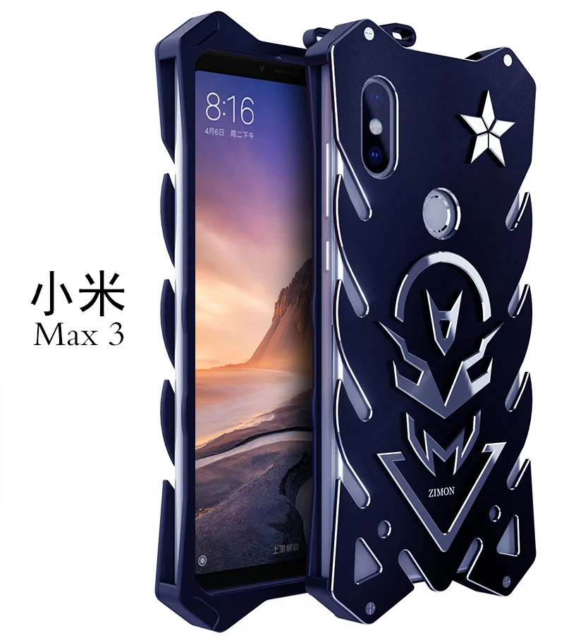 Мощный ударопрочный металлический чехол с винтами для Xiaomi Mi Mix 2S 6X A3 A2 алюминиевые