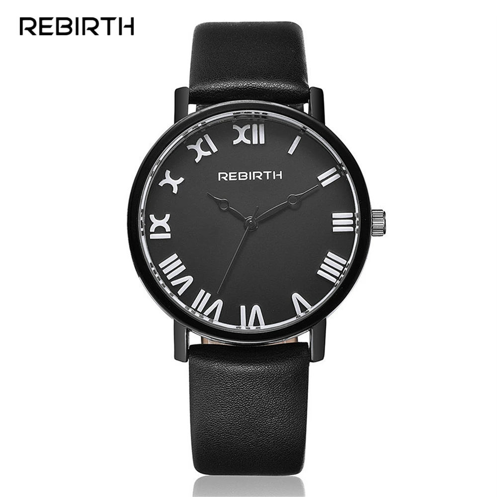 

Fashion Unisex Watch Roman Number Quartz Analog Men Women Black Stainless Steel Case Sports Casual Business Wrist Watches