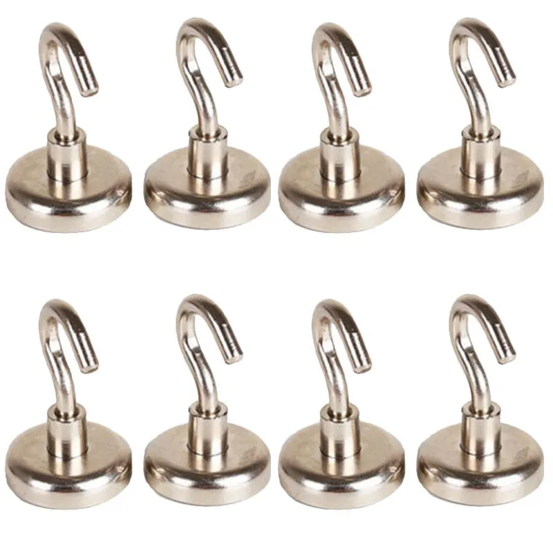 10pcs Hanging Hooks N35 Neodymium Strong Rare Earth