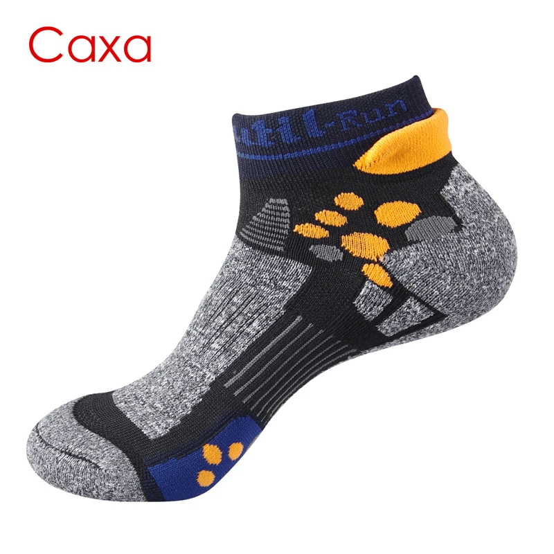 Caxa Marathon Running Short Socks Breathable Quick-drying 2 Pairs/Lot for 39-43