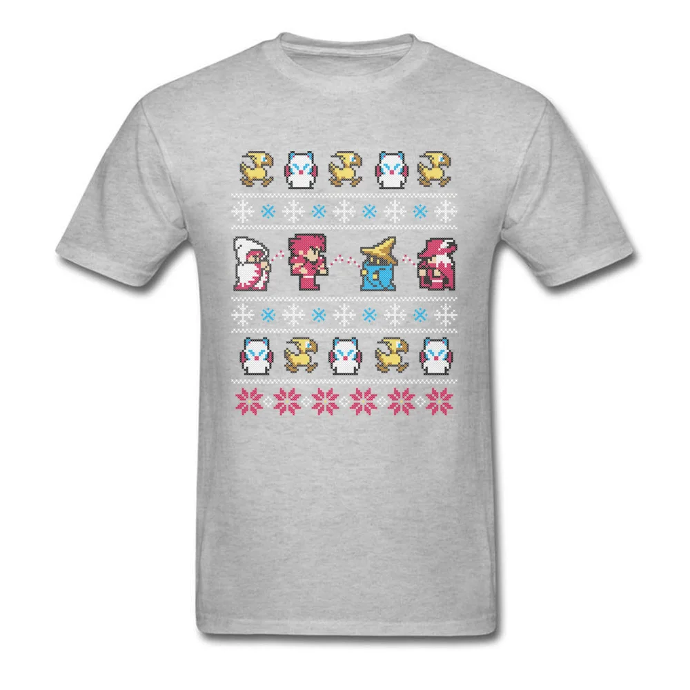 Men's T-shirts Winter Fantasy Street T Shirt 100% Cotton O-Neck Short Sleeve Design T Shirts Summer/Autumn Top Quality Winter Fantasy grey