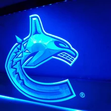 LD104-Ванкувер Кэнакс бар светодиодный знак неонового света