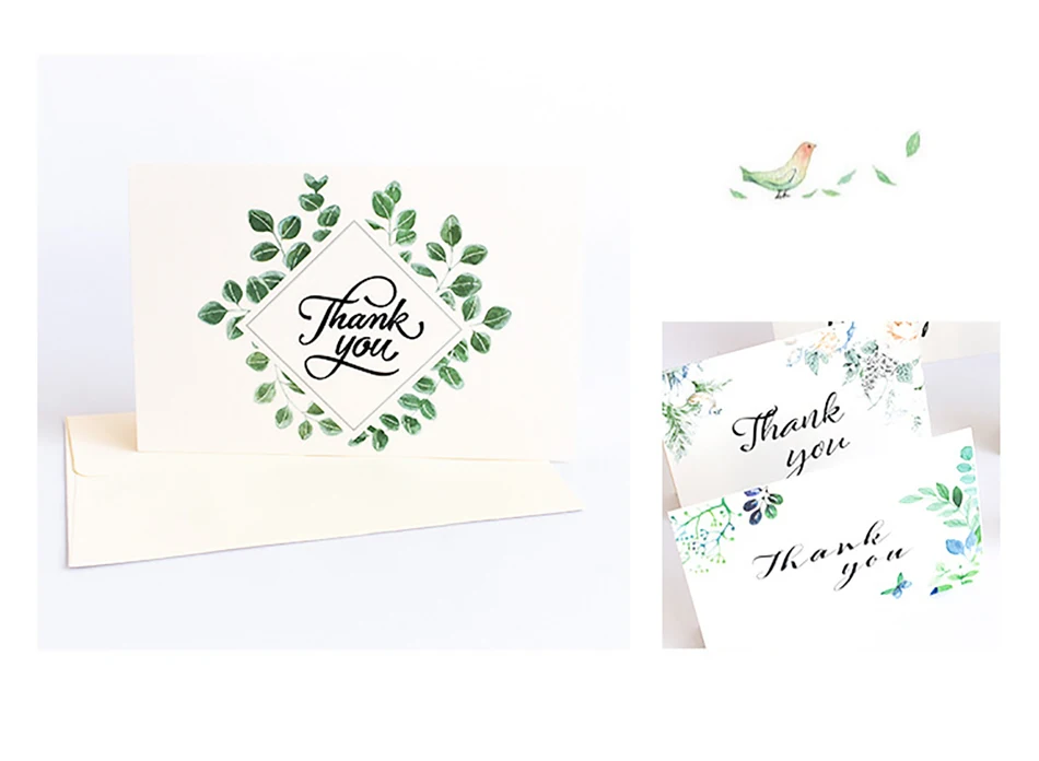 6 шт./лот Ретро сельские поздравительные открытки спасибо открытка с конвертом для праздничного сезона День матери Благословение открытки EH003
