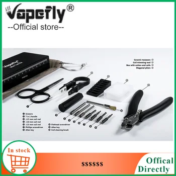 

Vapefly Mini Tool Kit Coil Trimming Tool Tweezer screwdriver E Cigarettes DIY Tools for Vape tank RDA RTA Atomzier DIY accessory