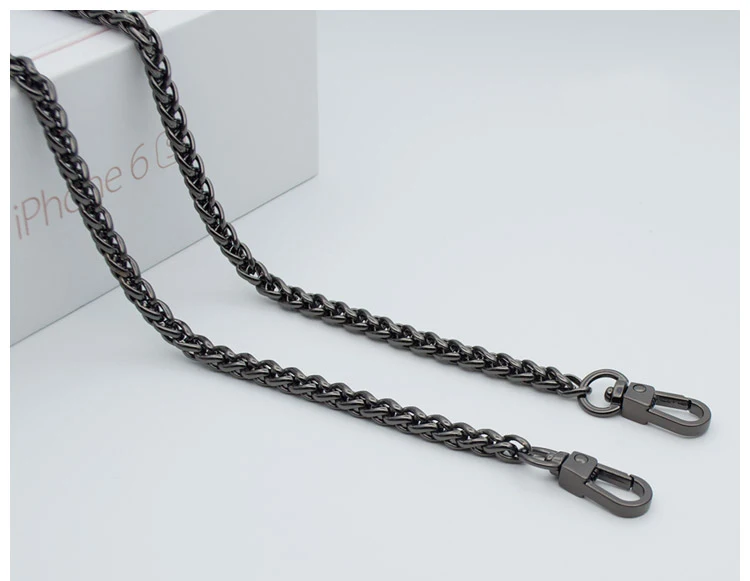 woman fashion bags accessory chain fashion new wallet accessroies chain handbag Solid Chain handle shoulder bag strap (9)