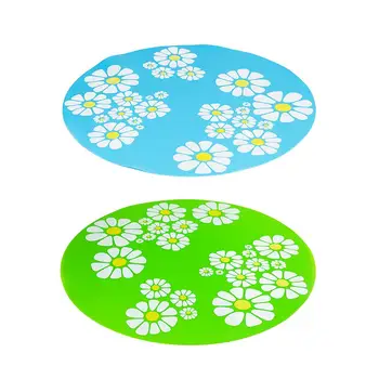 

1pc Pet Placemat Water Dispenser Silicone Pad Splash-proof Anti-slip Mat for Cat Flower Water Fountain Feeder Mat Pet Supplies